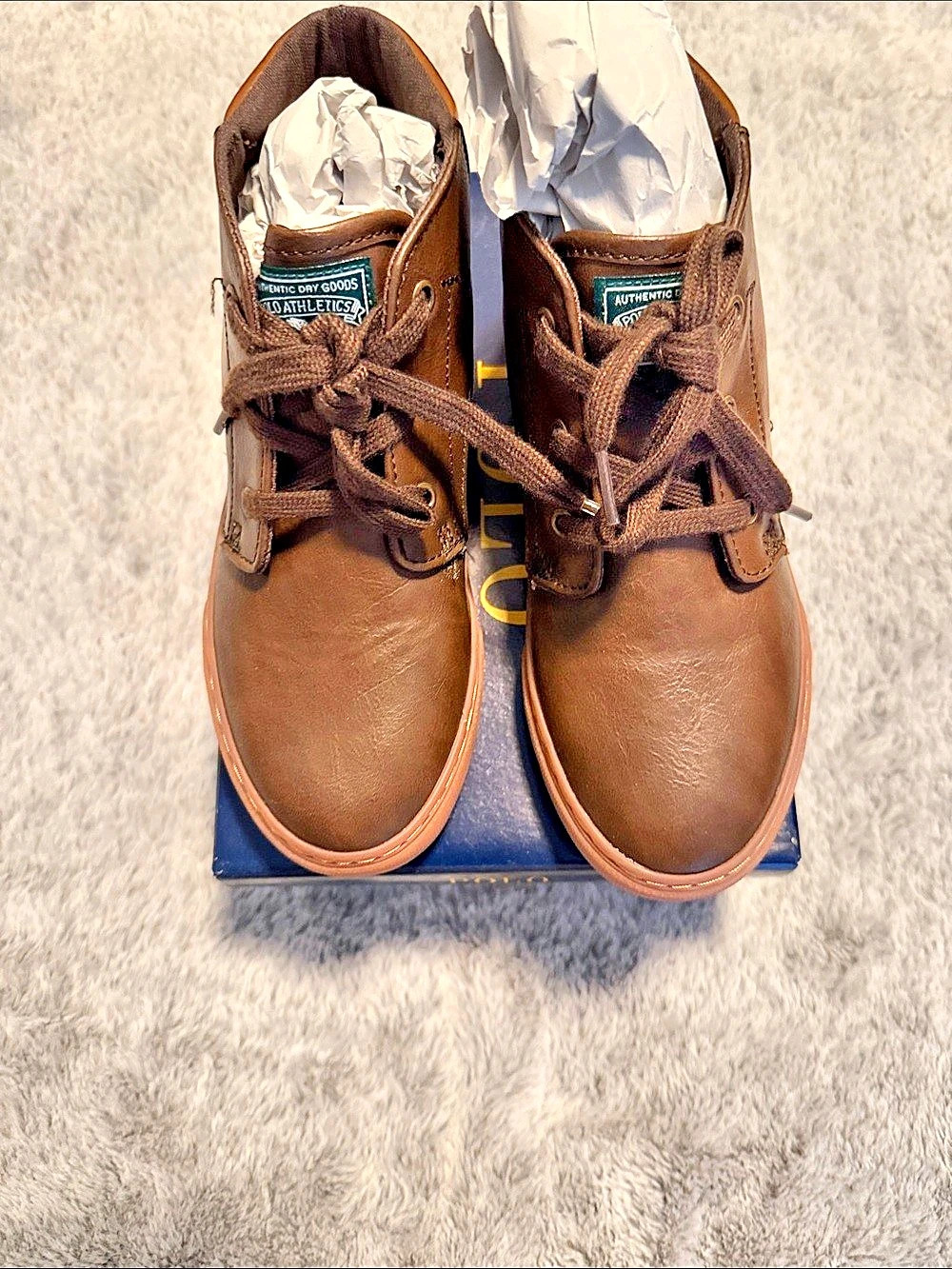 Polo Ralph Lauren boots Brown US 2.5 Like New